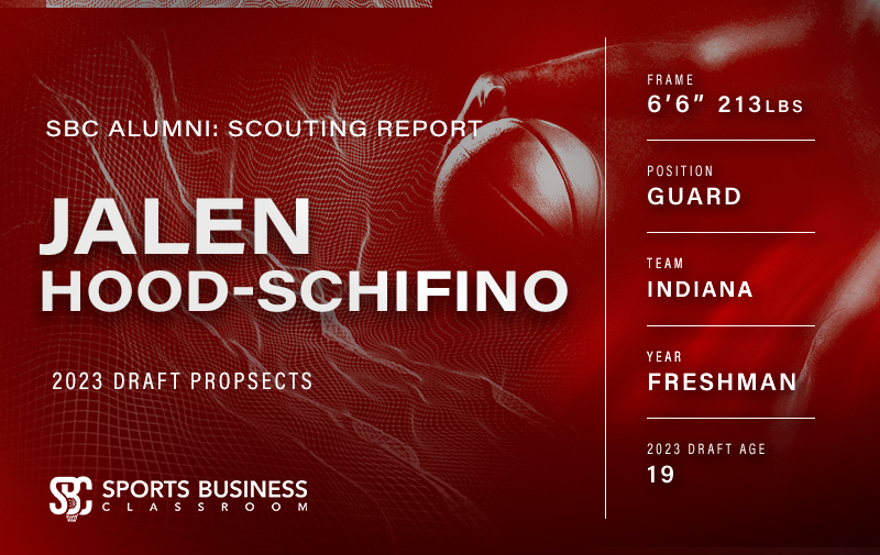 Jalen Hood-Schifino 2023 NBA Draft Scouting Report